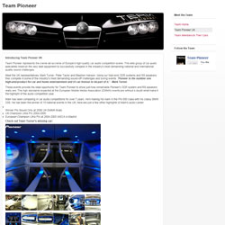 Team Pioneer Feature