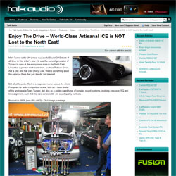 Talk Audio Magazine Feature